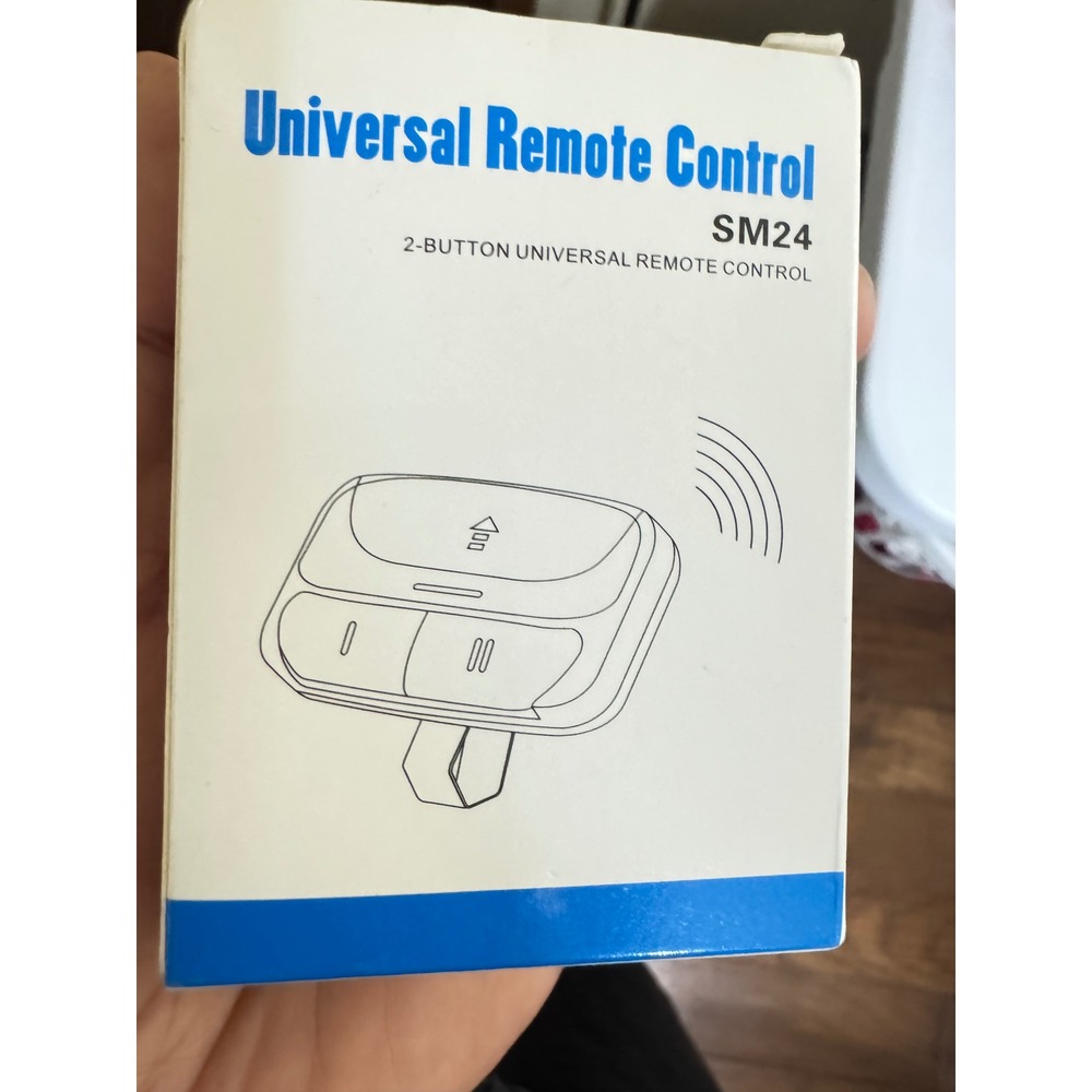 SM24 2 Button Universal Remote Control Garage Door Opener Key Fob‎